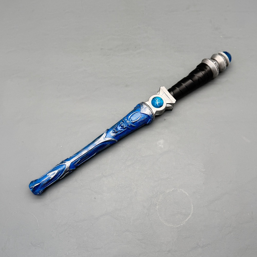 MagiQuest Great Wolf Lodge Blue Dragon Magic Wand Toy - Stuck Battery